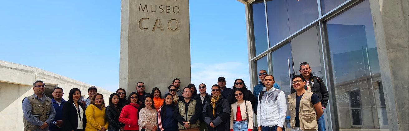 Fundación Wiese brindó capacitación especializada para profesionales y operadores de turismo en el complejo arqueológico El Brujo 